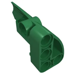 Technic Panel Fairing # 3 Small Smooth Long, Side A / Green
