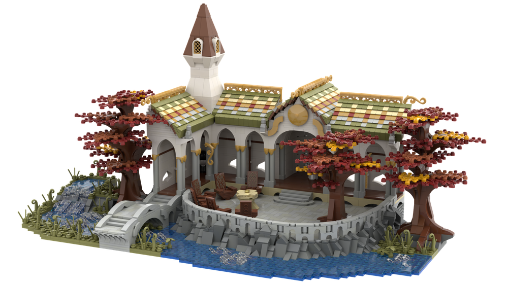 Lego Rivendell - Council of Elrond