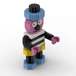 Large Bertie Bassett Confectionary Figure