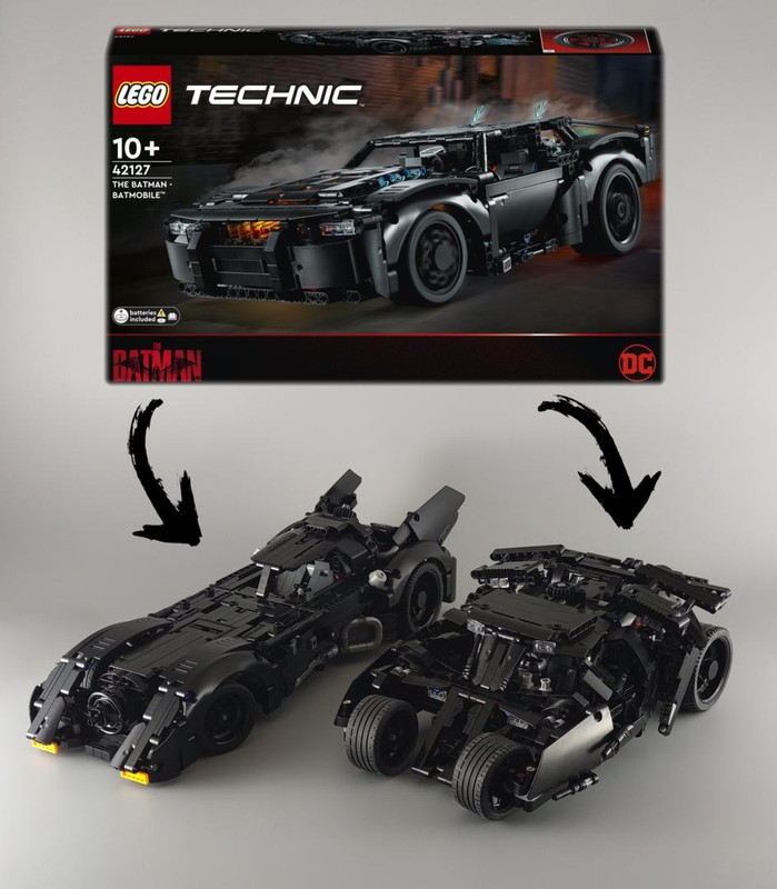 Lego 2 in 1 BATMOBILES - LEGO 42127 ALTERNATE BUILDS
