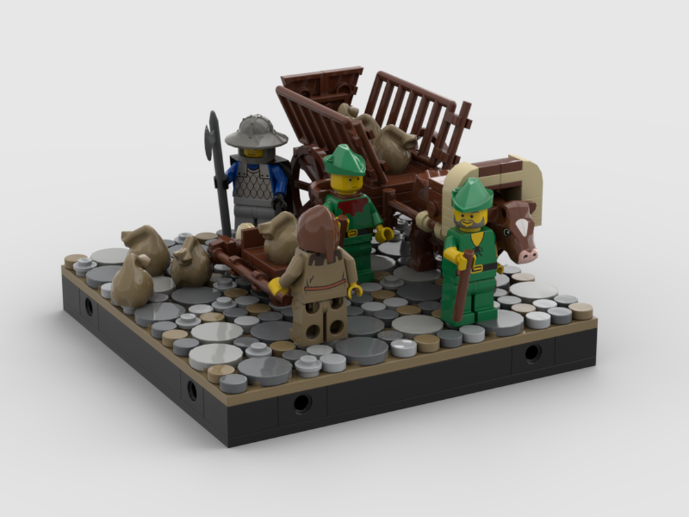 Lego Medieval scenery