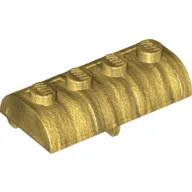 Treasure Chest Lid [Thick Hinge] / Pearl Gold