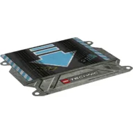 Ramp, 127 x 111 mm with Medium Azure Arrow and Chevrons Print / White