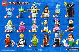 Minifigure, Disney, Series 1 (Complete Random Set of 1 Minifigure)