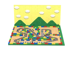 Micro Scale SNES Mario Circuit 3