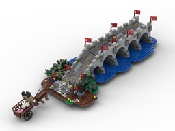 Medieval bridge to the castle