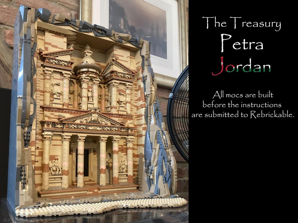 Lego Petra - The Treasury