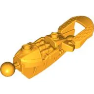 Large Figure Skeletal, Limb, with 2 Ball Joints (Toa Inika) / Bright Light Orange