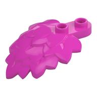 Lego Plant, Leaves Stacked 4 x 5 x 1 2/3 / Dark Pink