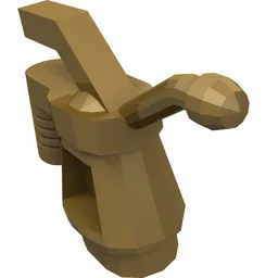 Tool Oil Can [Ribbed Handle] / Pearl Gold