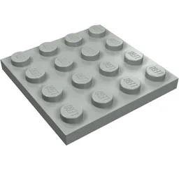 Plate 4 x 4 / Light Gray