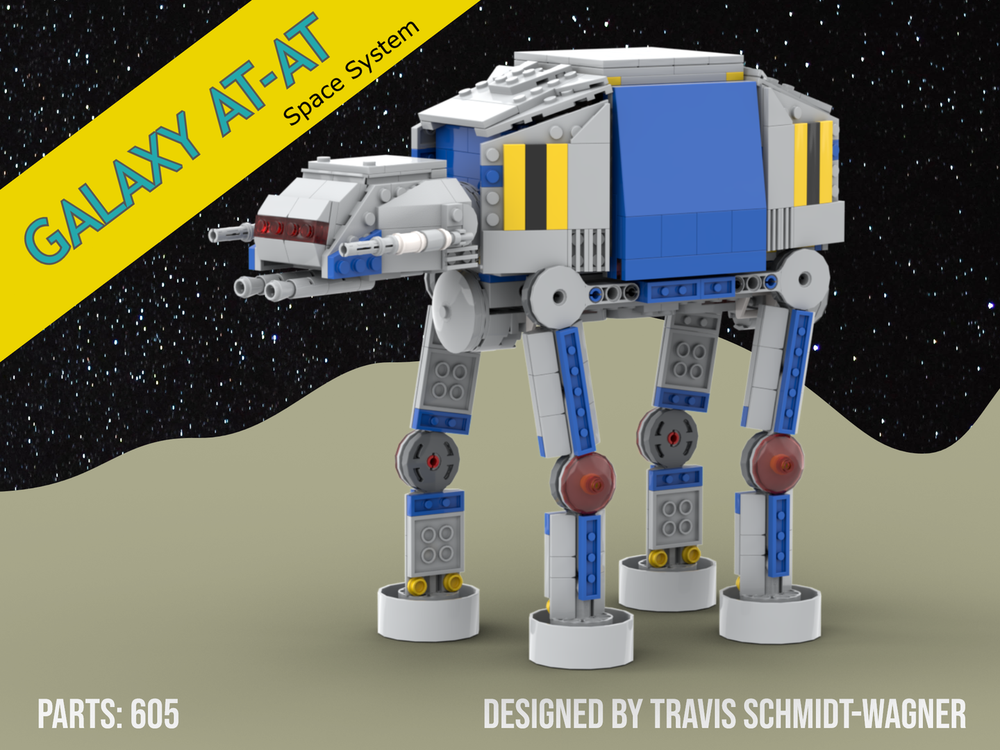 Lego GALAXY AT-AT - 10497 Alt/ Modification