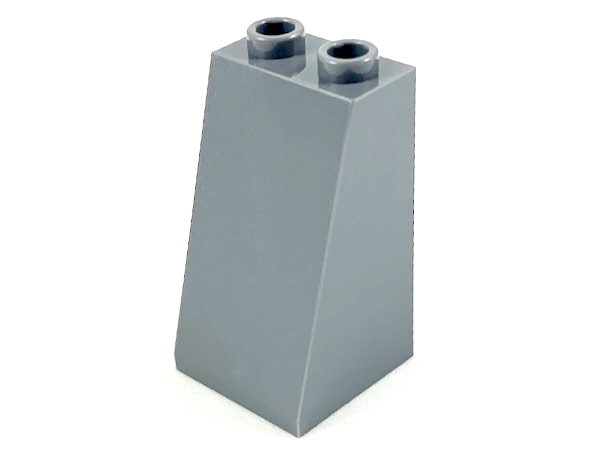 Lego Slope 75 2 x 2 x 3 - Hollow Studs / Dark Bluish Gray