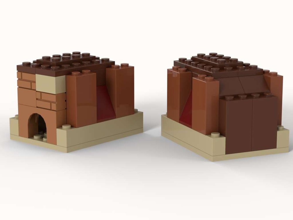 Lego Casa marrón