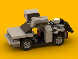 Mini DeLorean Time Machine