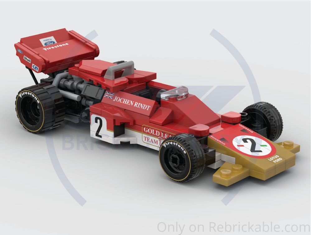 Lego F1 Lotus 72C