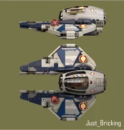 Eta-2 Actis-Class Interceptor (Blue)