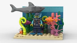 Lost: An Ocean Diorama