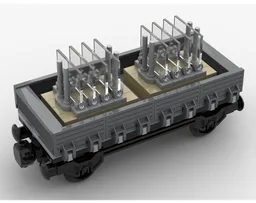 Construction Material Train Wagon