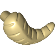Lego Creature Body Part, Horn, Wampa / Tauntaun Right / Tan