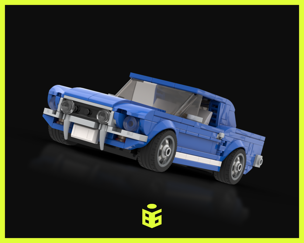 Lego Ford Mustang GT 390 S-Code - Coupé (1967)