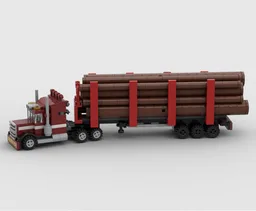 Mini Semi-Trailer - Timber Haulage