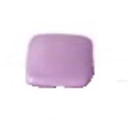 Clikits Icon, Square 2 x 2 Small with Pin [Frosted] / Reddish Lilac