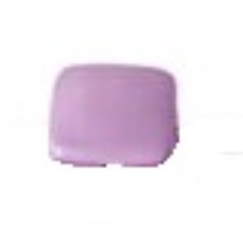 Lego Clikits Icon, Square 2 x 2 Small with Pin [Frosted] / Reddish Lilac
