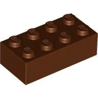 Brick 2 x 4 / Reddish Brown