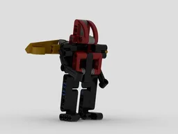 Flying robot with foldable wings