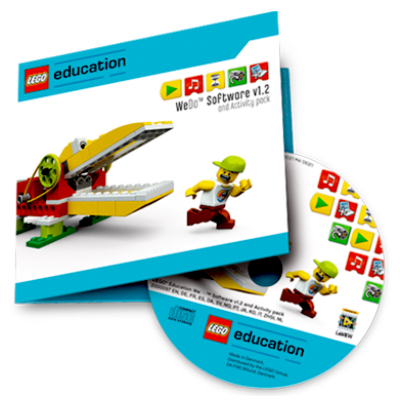 Lego CD-Rom/DVD-Rom, WeDo Software v1.2 and Activity Pack / [No Color/Any Color]
