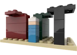 Micro blocky caracters