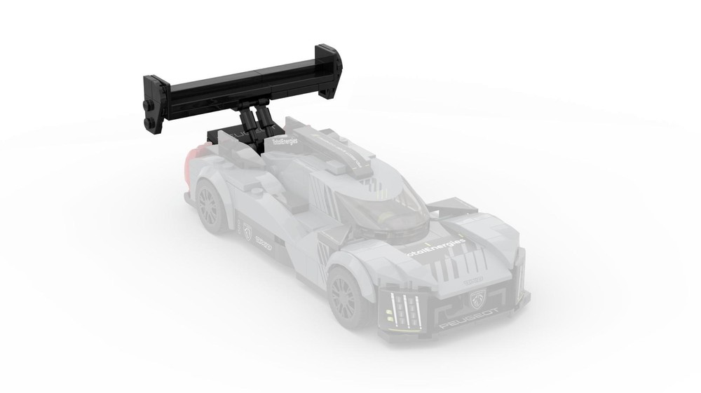 Lego Peugeot 9X8 April Fool's rear wing