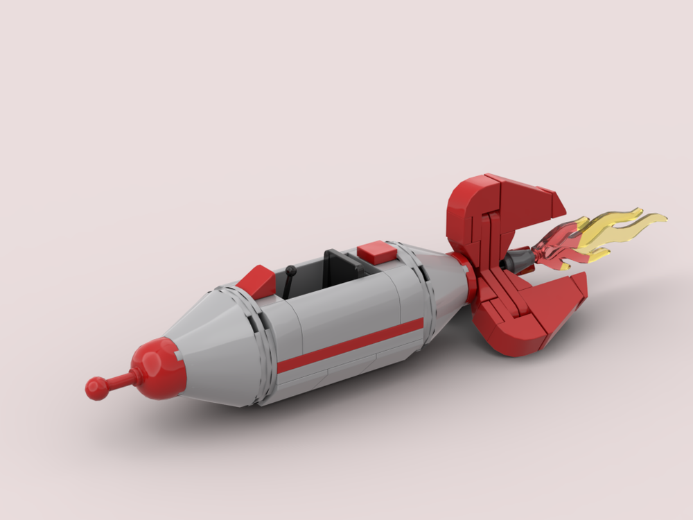 Lego Marvin Martian Rocket