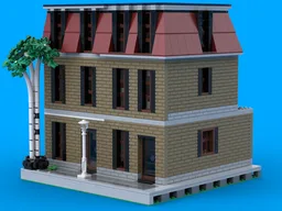 French style townhouses