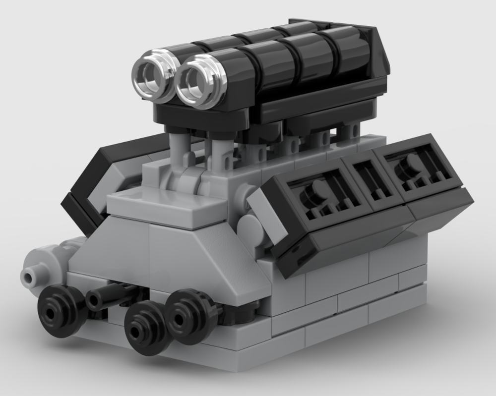 Lego 6.1-liter BMW S70/2 V12 engine (from McLaren F1 LM/LMR)