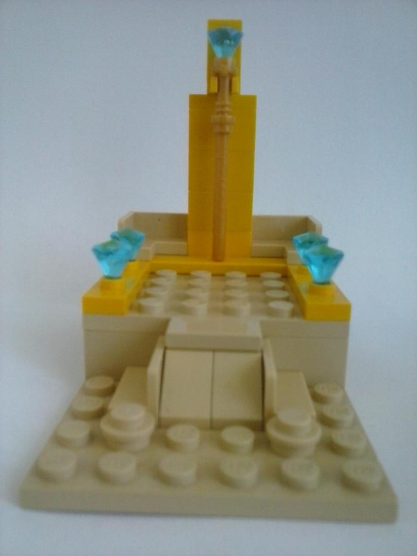 Lego Desert temple