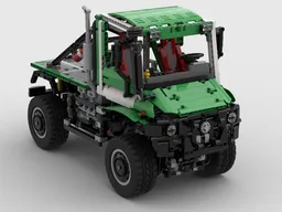 Unimog U400 RC Trial Truck Lego Technic MOC Difflock