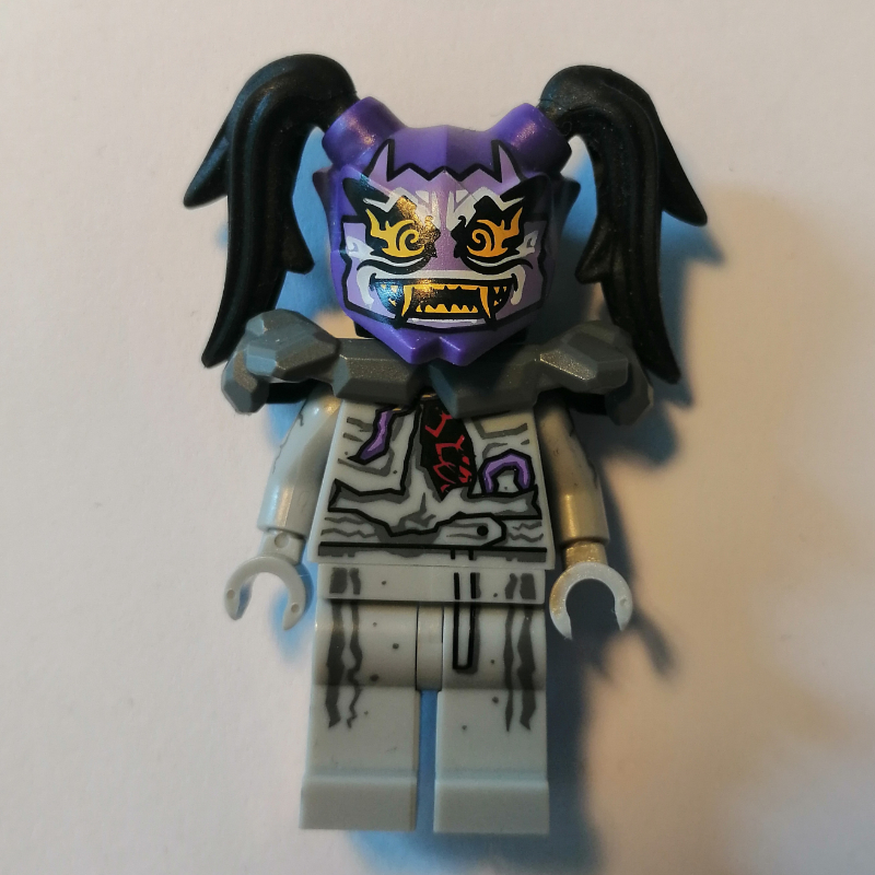 Lego Harumi with Oni Mask