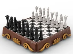Deluxe chess set