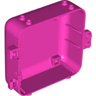 Pod, Square 3 x 8 x 6 2/3 [Female] / Dark Pink