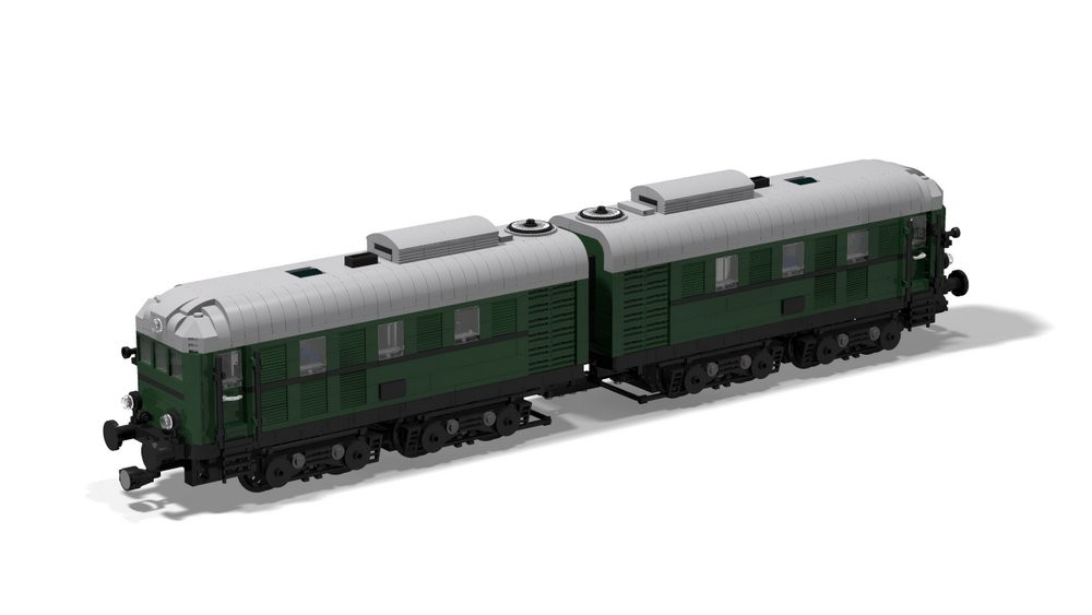 Lego Diesel-locomotive DB BR V188
