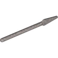 Lego Weapon Pike / Spear Round End / Pearl Light Gray