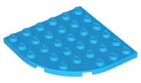 Plate Round Corner 6 x 6