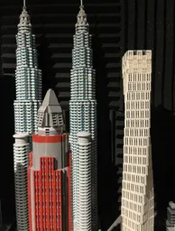 Cayan Tower (Infinity Tower) Dubai 1:800 Scale