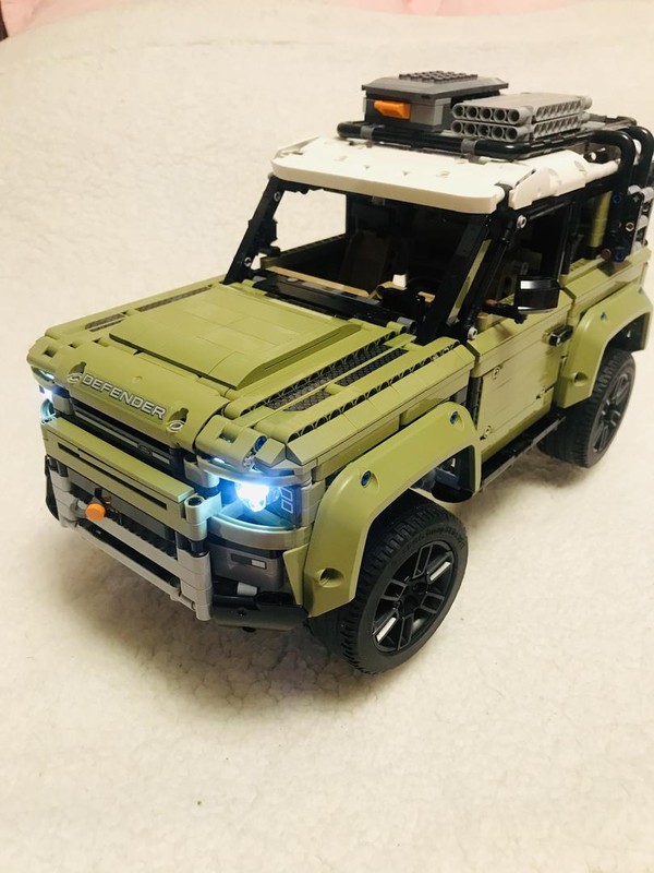Lego Control+ Motorized chassis for Set 42110 Land Rover Defender