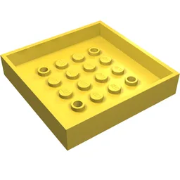 Box 6 x 6 Bottom / Yellow