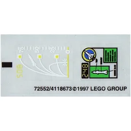Sticker Sheet for Set 6452-1 / [No Color/Any Color]