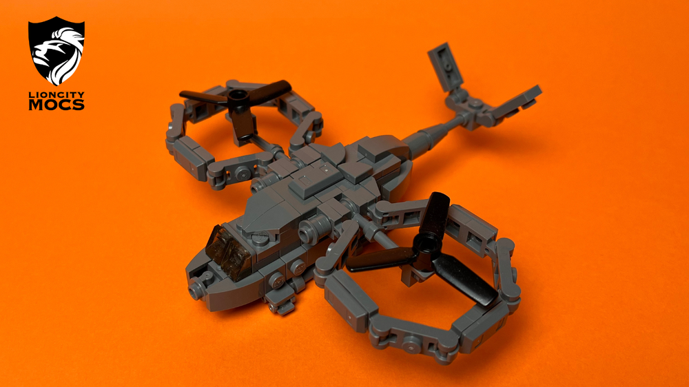 Lego SA-2 Samson Lego Tutorial (1:120)