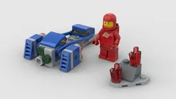 30663 Space Hoverbike - the Classic space take